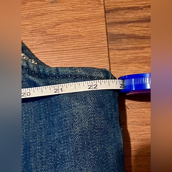 Vintage Wrangler Denim Sherpa Lined Jean Vest VL20ONV USA Made Size Large - Picture 6 of 9